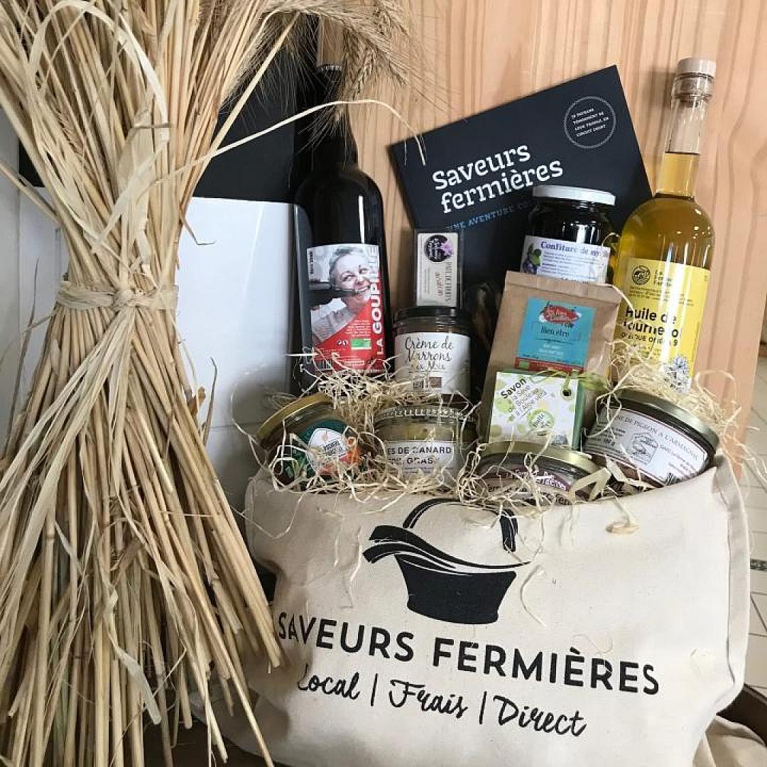 🎁 Panier garni de produits locaux