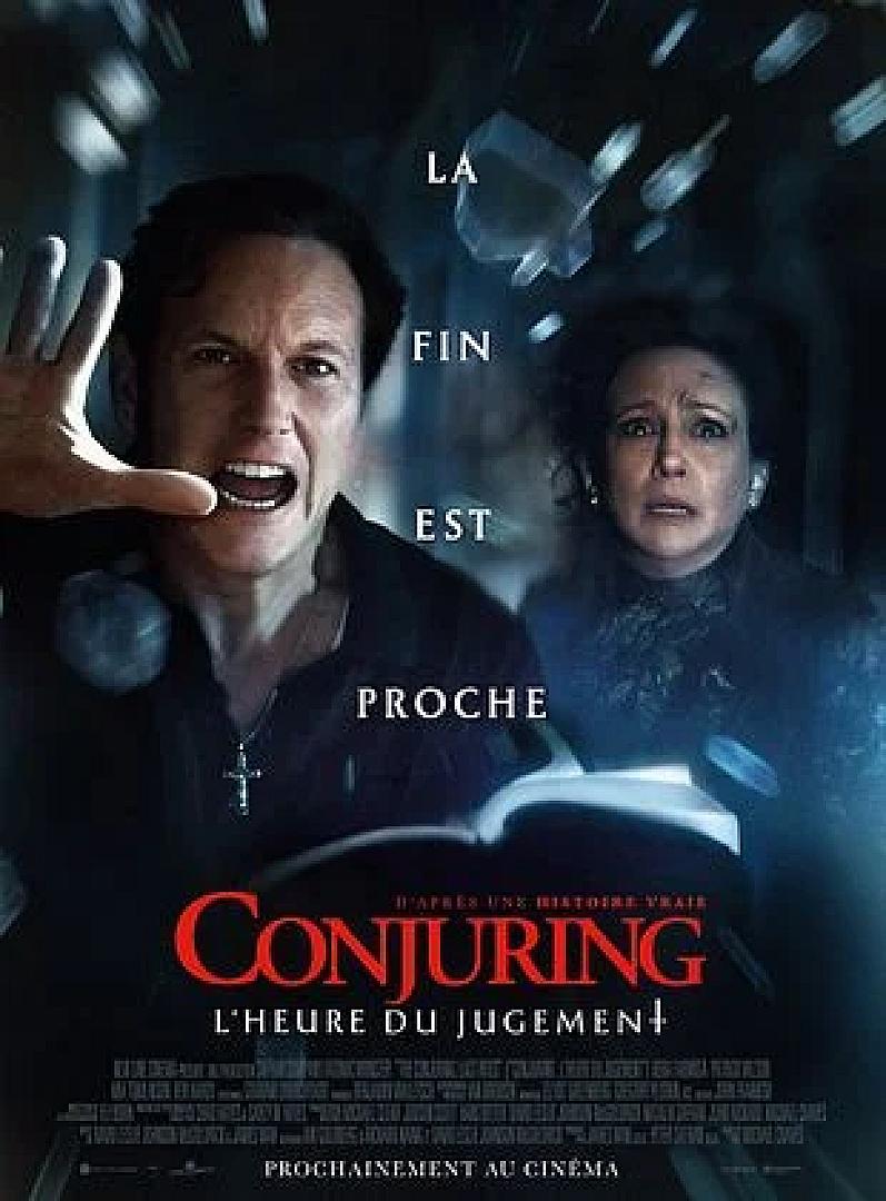 affiche de "Conjuring l'heure du jugement"