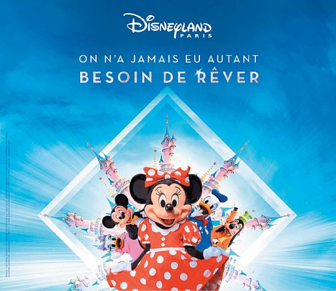 Billet pas cher pour Disneyland places Disney paris