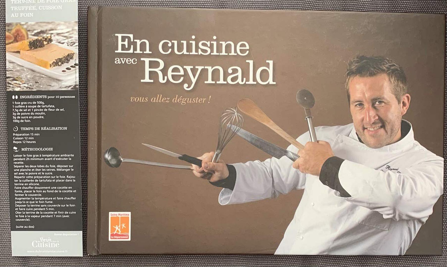 Livre - En cuisine avec Reynald