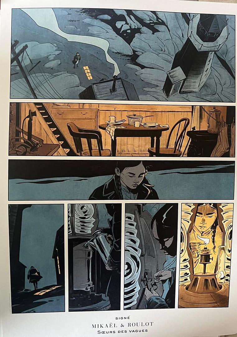affiche BD "Soeurs des vagues"