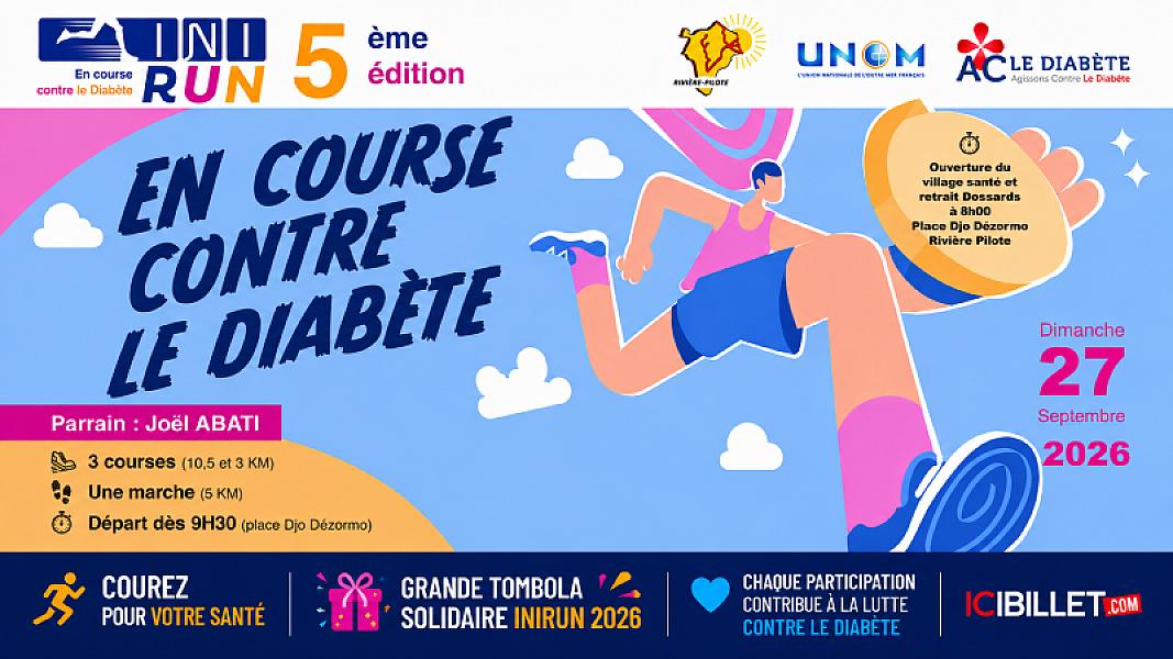 INIRUN 2026: En Course Contre le Diabète cinquième édition