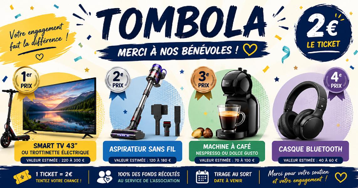 tombola des bénévoles ACLeDiabète